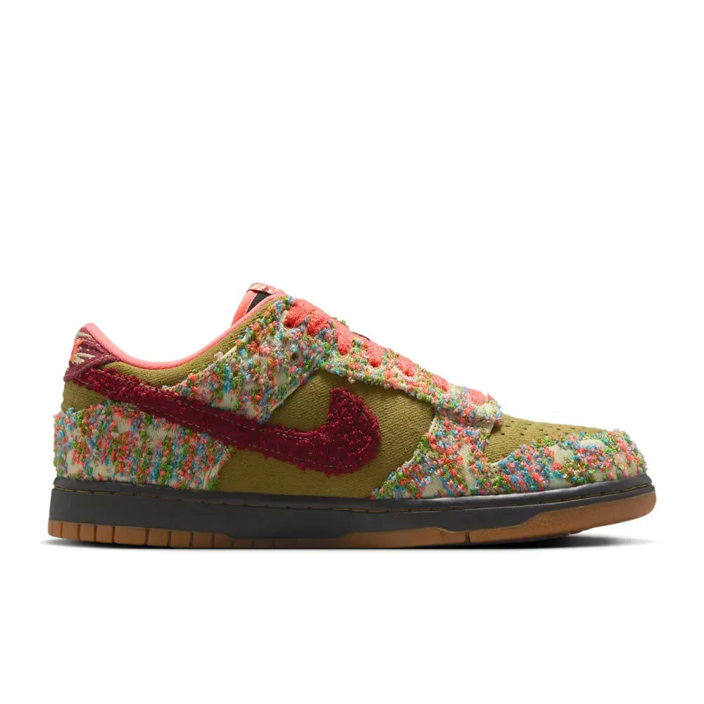 Tênis Nike Dunk Low Panda-Monium Green Curry Multi-Color