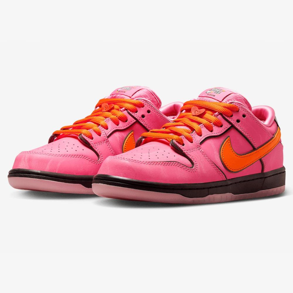 Tênis Nike SB Dunk Low x The Powerpuff Girls Blossom