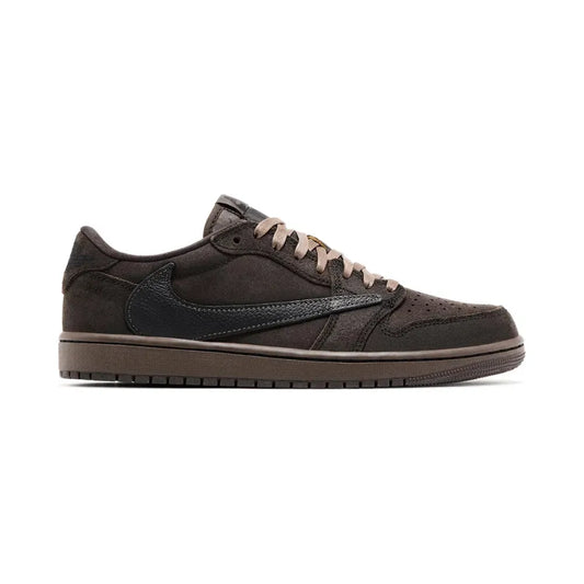 Tênis Air Jordan 1 Retro Low OG SP x Travis Scott Velvet Brown